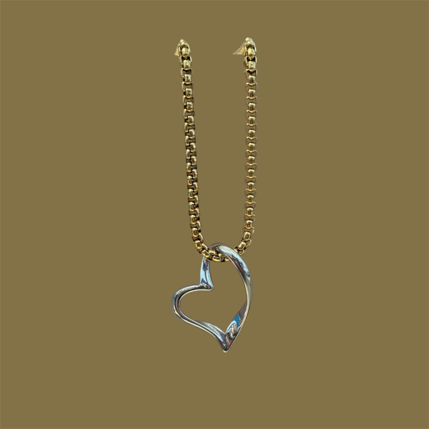 David heart necklace