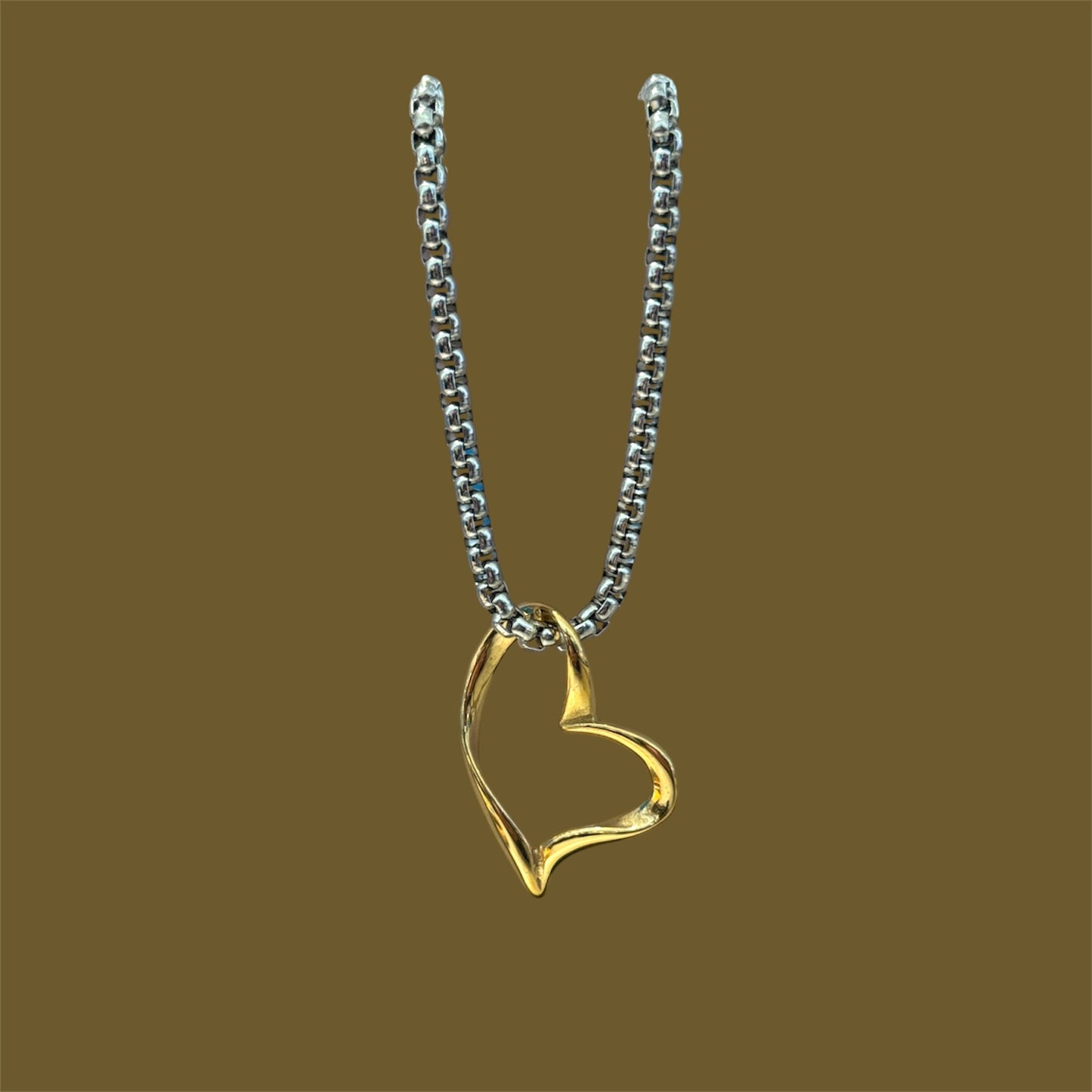 David heart necklace