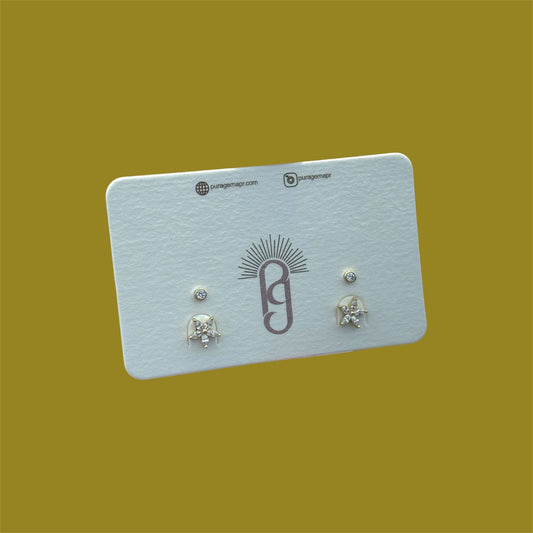 Leira studs earrings