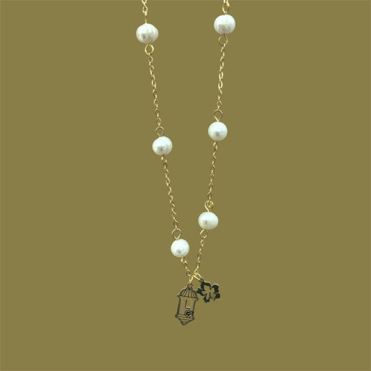 Garita boricua necklace