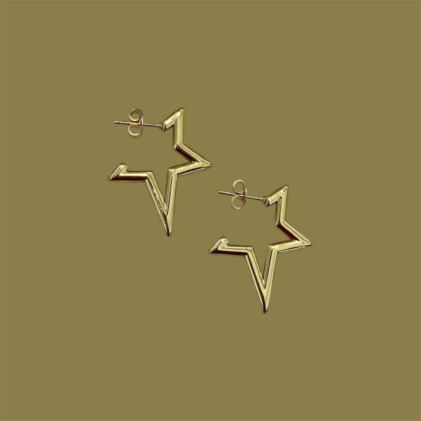 Galaxy stars earrings