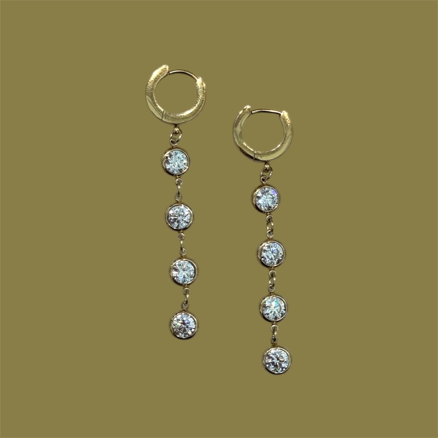 Glitter drops #2 earrings