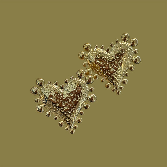 Ananda hearts earrings